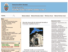 Tablet Screenshot of dgaspc-sectorul1.ro